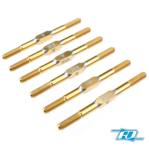 Turnbuckle Set - RC10B7 Marcus Kaerup Ed. - M3.5x48mm - Revolution Design RDRP0643