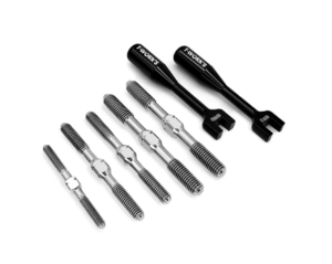 T-Work's 64 Titanium Turnbuckle Set ( For Xray XB8 2022/23 )