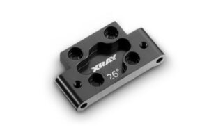 Xray Alu Front Lower Arm Mount 26° Kick-Up - Swiss 7075 T6
