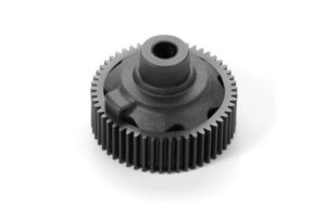 Xray Composite Gear Differential Case With Pulley 53T - Graphite
