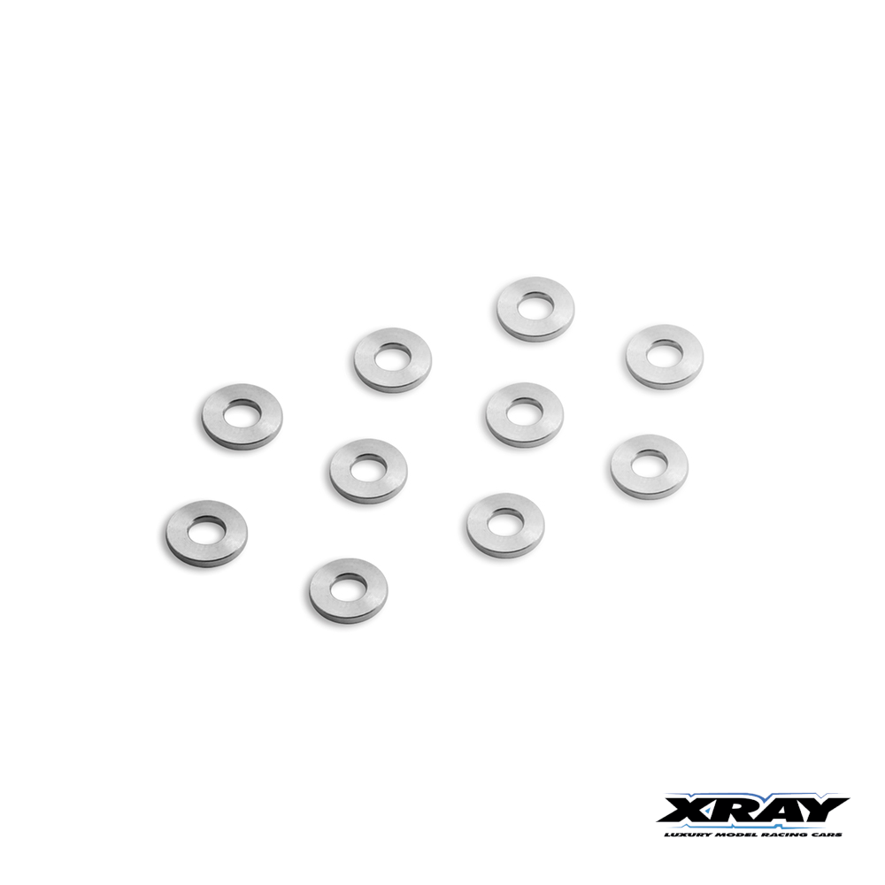 Washer Alum. 3x7x1.0mm (10) (303136) Xray 1 Washer Alum. 3x7x1.0mm (10) (303136) Xray