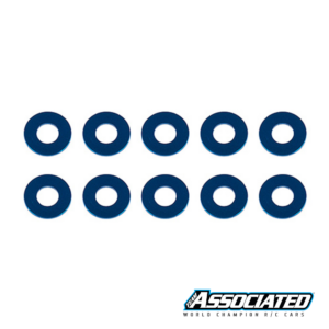 Washers 3.5x7.8x0.5mm Alu Blue - Team Associated 31387