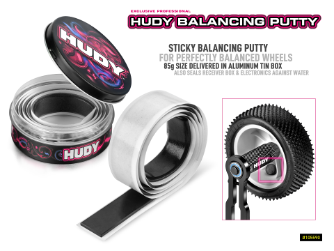 Wheel Balancing Putty (105590) HUDY 2 Wheel Balancing Putty (105590) HUDY