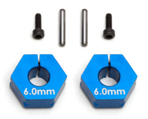 Wheel Hex 6mm FT (2) #71034 Team Associated