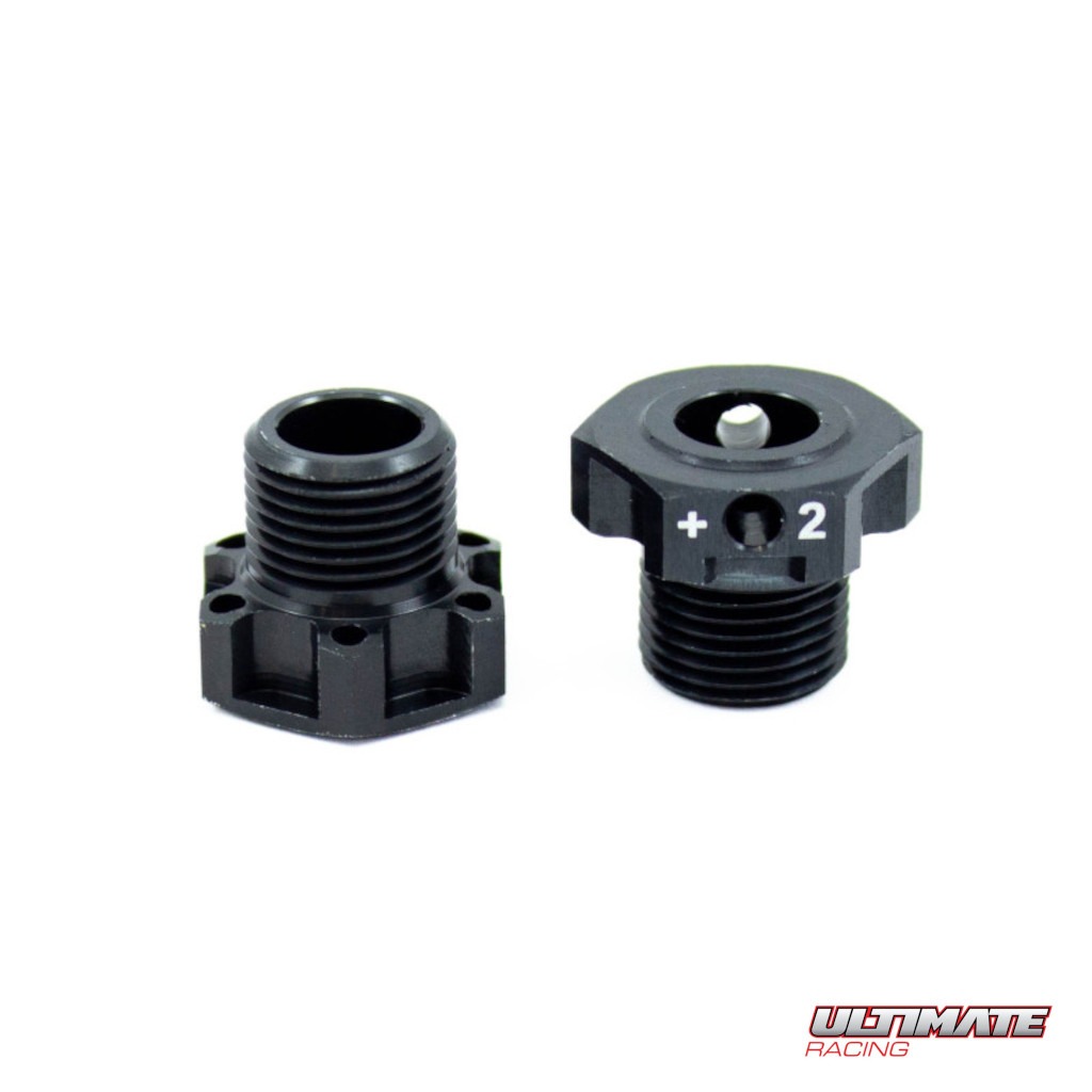 LEICHTBAU RADMITNEHMER Radmitnehmer Leichtbau +2mm (2) (UR1905-2) Ultimate Racing 1 Wheel Hex Lightweight +2mm (2) (UR1905-2) Ultimate Racing