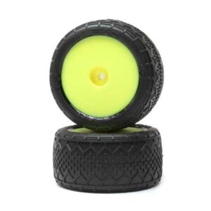 Wheel Mounted Yellow BK Bar RR (2) (LOS41016) Losi