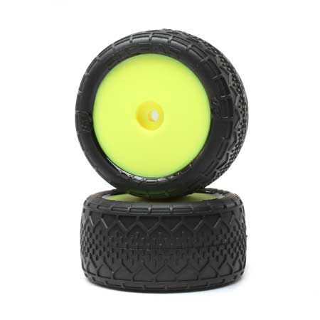 Wheel Mounted Yellow BK Bar RR (2) (LOS41016) Losi 1 Wheel Mounted Yellow BK Bar RR (2) (LOS41016) Losi