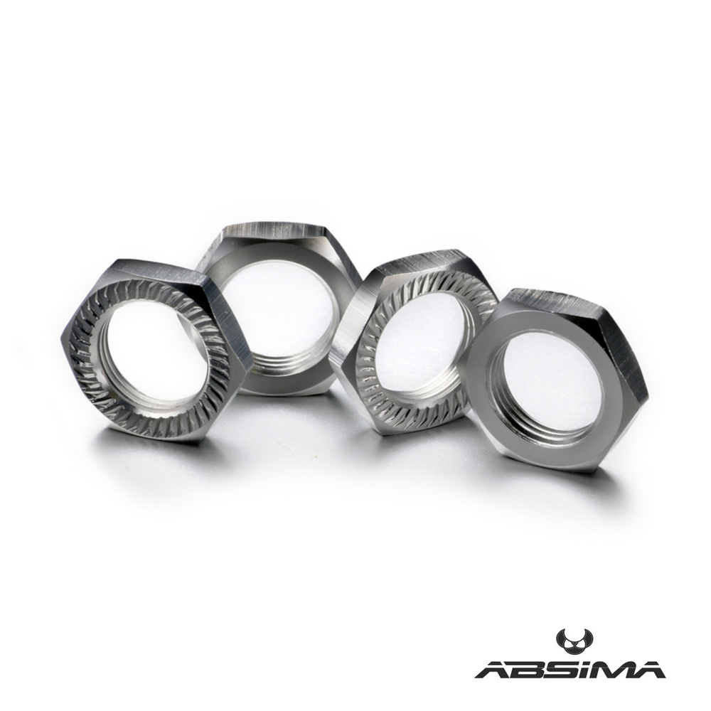 Wheel Nuts 17mm Silver (2560008) Absima 1 Wheel Nuts 17mm Silver (2560008) Absima
