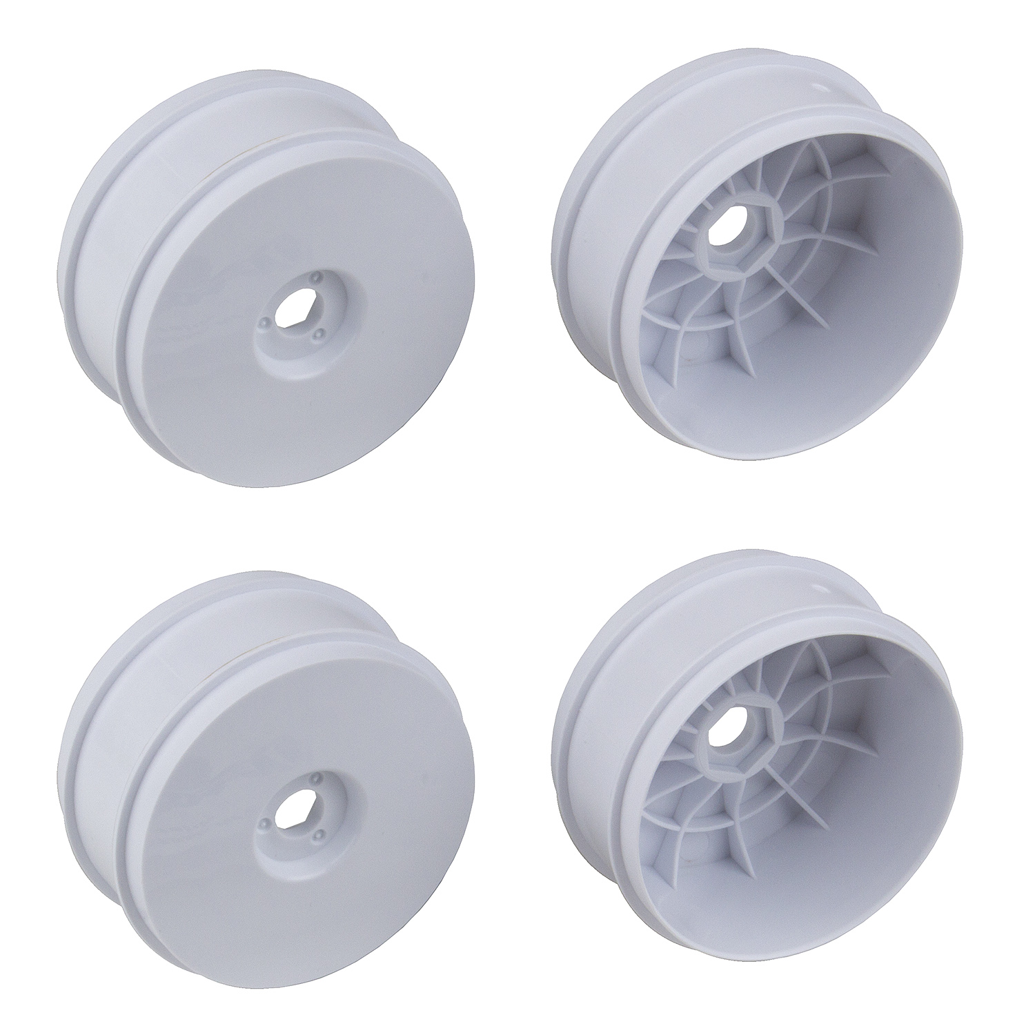 Wheels 1:8 Offroad 83mm 17mm Hex - White - Team Associated 89296 1 Wheels 1:8 Offroad 83mm 17mm Hex - White - Team Associated 89296