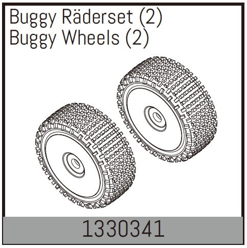 Wheels Buggy (2) (1330341) Absima 1 Wheels Buggy (2) (1330341) Absima