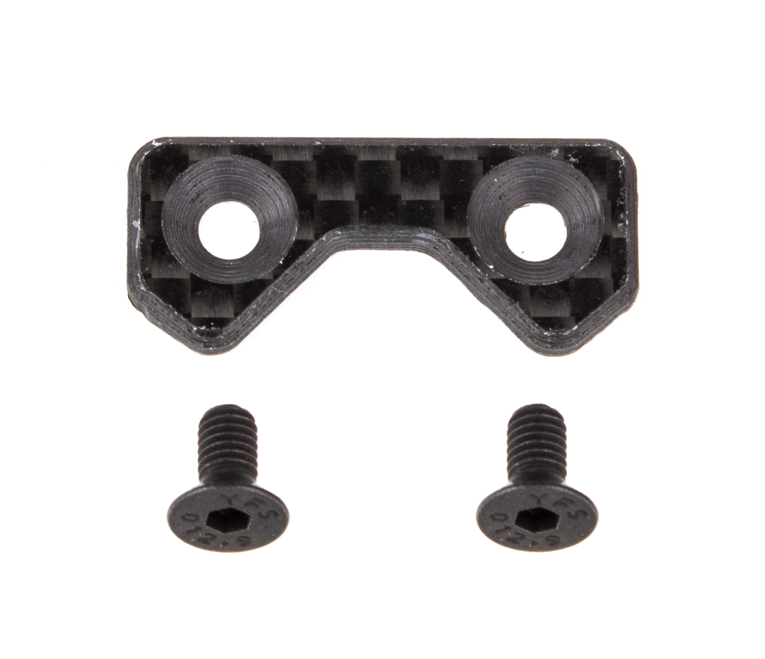 Wing Button One-Piece Front Carbon (91916) 1 Wing Button One-Piece Front Carbon (91916)