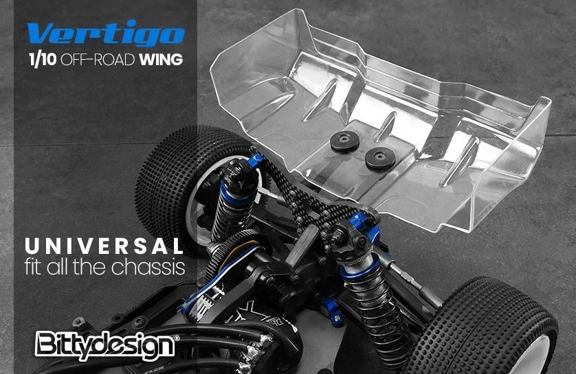 Wing Rear 1/10 Offroad Bittydesign Vertigo 1.5mm (2) 3 Wing Rear 1/10 Offroad Bittydesign Vertigo 1.5mm (2)