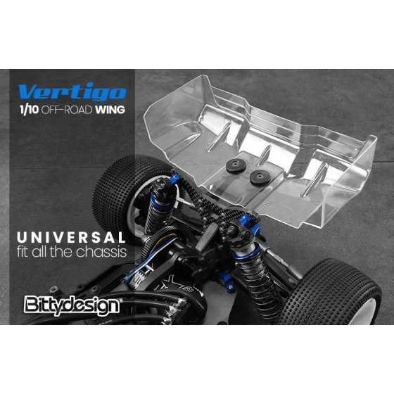 Wing Rear 1/10 Offroad Bittydesign Vertigo 1mm (2) 2 Wing Rear 1/10 Offroad Bittydesign Vertigo 1mm (2)