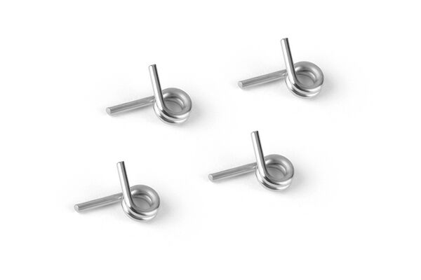 Xray 4-Shoe Clutch Springs - Silver - Hard (4) 1 Xray 4-Shoe Clutch Springs - Silver - Hard (4)