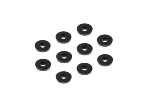 Xray Alu Shim 3X9X1.0Mm - Black (10)