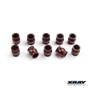 Xray Ball End 4.9mm Double Bevel Shoulders (10) #307455