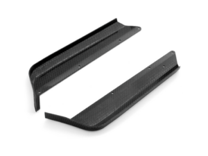 Xray Chassis Side Guard L+R Carbon XB8 #351160