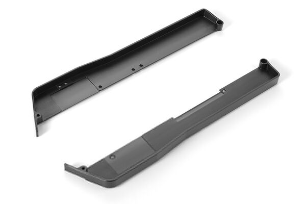 Xray Composite Chassis Side Guards L+R - Hard - V2 1 Xray Composite Chassis Side Guards L+R - Hard - V2