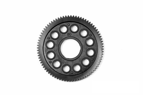 Xray Composite Spur Gear - 80T / 64P 1 Xray Composite Spur Gear - 80T / 64P