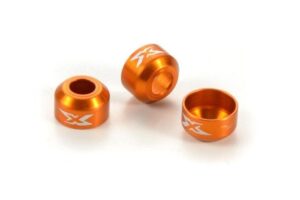 Xray Drive Shaft Safety Collar Alu Orange (3) #365471-O