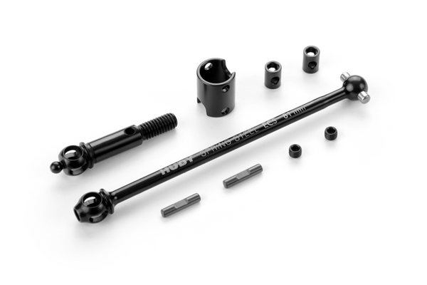 Xray Ecs Front Drive Shaft 81Mm With 2.5Mm Pin - Hudy Spring Steel™ - Set 1 Xray Ecs Front Drive Shaft 81Mm With 2.5Mm Pin - Hudy Spring Steel™ - Set