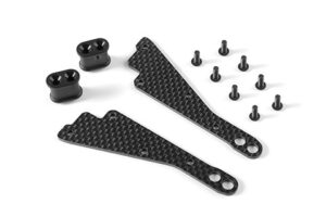 Xray Graphite Chassis Side Guard Brace - Stiff (2)