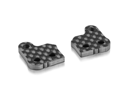 Xray Graphite Extension For Alu Steering Block (1+1) - 2 Slots 1 Xray Graphite Extension For Alu Steering Block (1+1) - 2 Slots