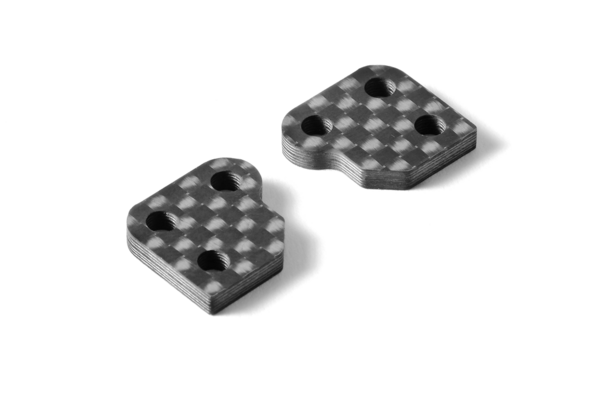 Xray Graphite Extension For Steering Block (2) - 0 Slots 1 Xray Graphite Extension For Steering Block (2) - 0 Slots