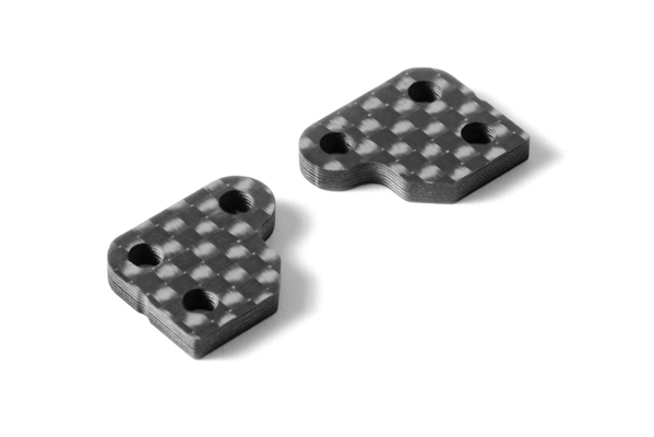 Xray Graphite Extension For Steering Block (2) - 1 Slot 1 Xray Graphite Extension For Steering Block (2) - 1 Slot