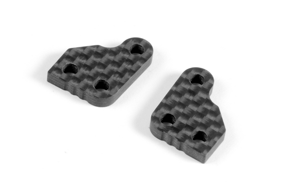Xray Graphite Extension For Steering Block (2) - 3 Slots 1 Xray Graphite Extension For Steering Block (2) - 3 Slots