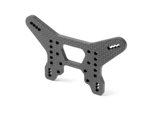 Xray Graphite Shock Tower For Hs Bulkhead - Rear - 3.5Mm - Lower 1 Xray Graphite Shock Tower For Hs Bulkhead - Rear - 3.5Mm - Lower