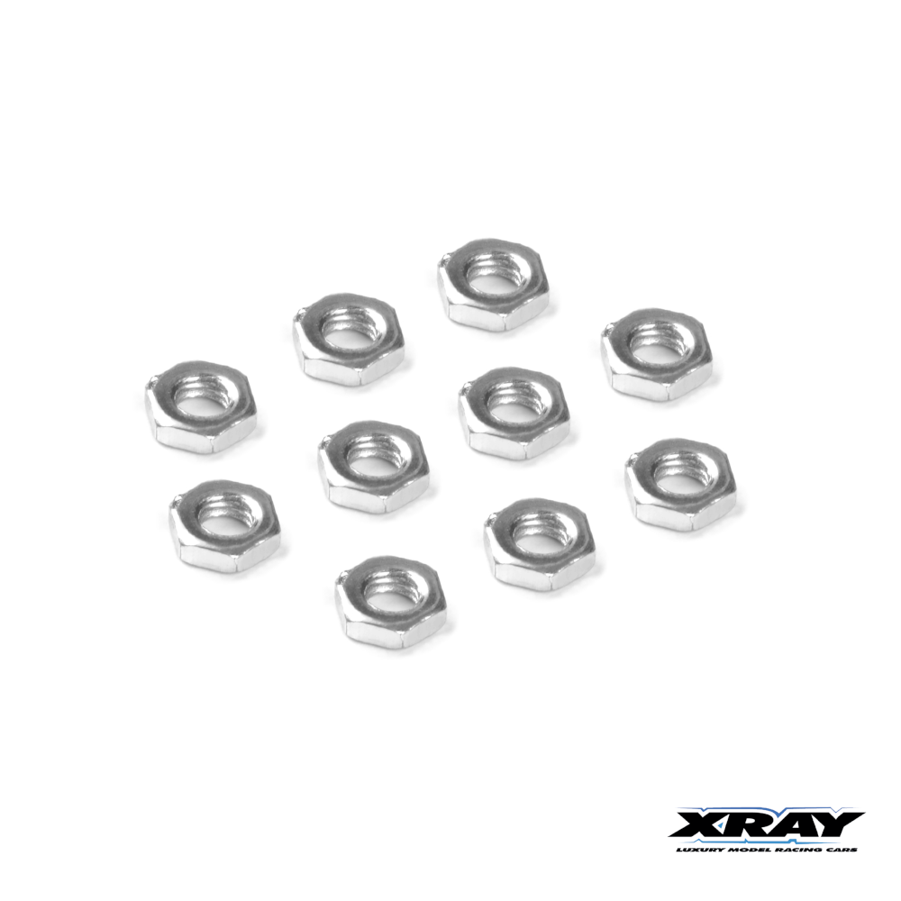 Xray Nuts M3 Narrow (10) #960033 1 Xray Nuts M3 Narrow (10) #960033