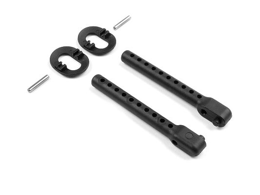 Xray Rear Body Mount Set +2Mm Height 1 Xray Rear Body Mount Set +2Mm Height