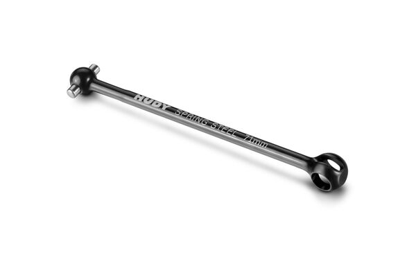 Xray Rear Drive Shaft 71Mm With 2.5Mm Pin - Hudy Spring Steel™ 1 Xray Rear Drive Shaft 71Mm With 2.5Mm Pin - Hudy Spring Steel™