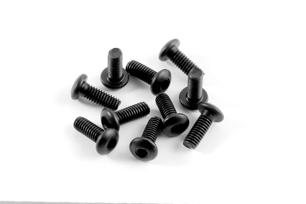 Xray Kruvi BH M4x10mm (10) #902410 1 Xray Screw BH M4x10mm (10) #902410