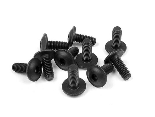 Xray Screws M4x10mm BH (10) 1 Xray Screws M4x10mm BH (10)