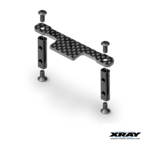 Xray Servo Holders & Graphite Bridge #326202