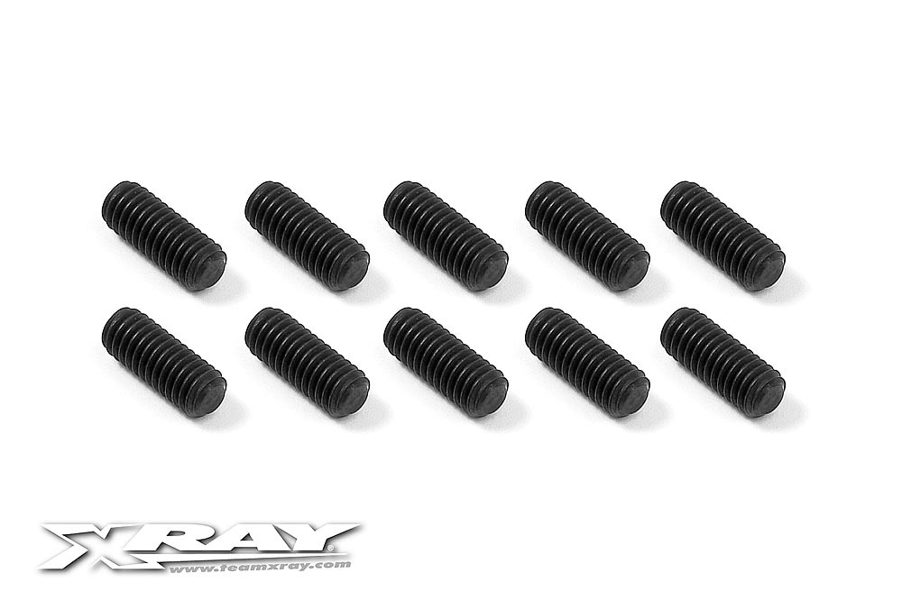 Xray Set Screws M4x10mm (10) #901410 1 Xray Set Screws M4x10mm (10) #901410