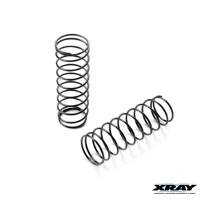 Xray Shock Spring Rear 1 Dot L=57.5mm Conical #368481