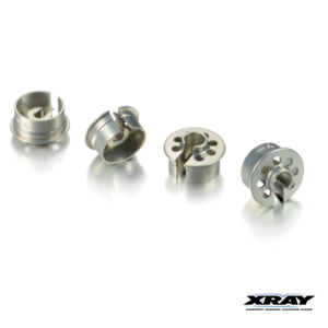 Xray Shock Spring Retaining Collar -4mm (4) #368023
