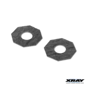 Xray Slipper Clutch Pad Black Medium (2) #364132