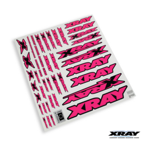 Xray Sticker For Body Neon Red #397314