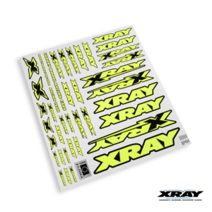 Xray Sticker For Body Neon Yellow #397315