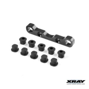 Xray Susp. Holder Lower For Semi-Split Bulkhead Rear/Front XT8 #353335