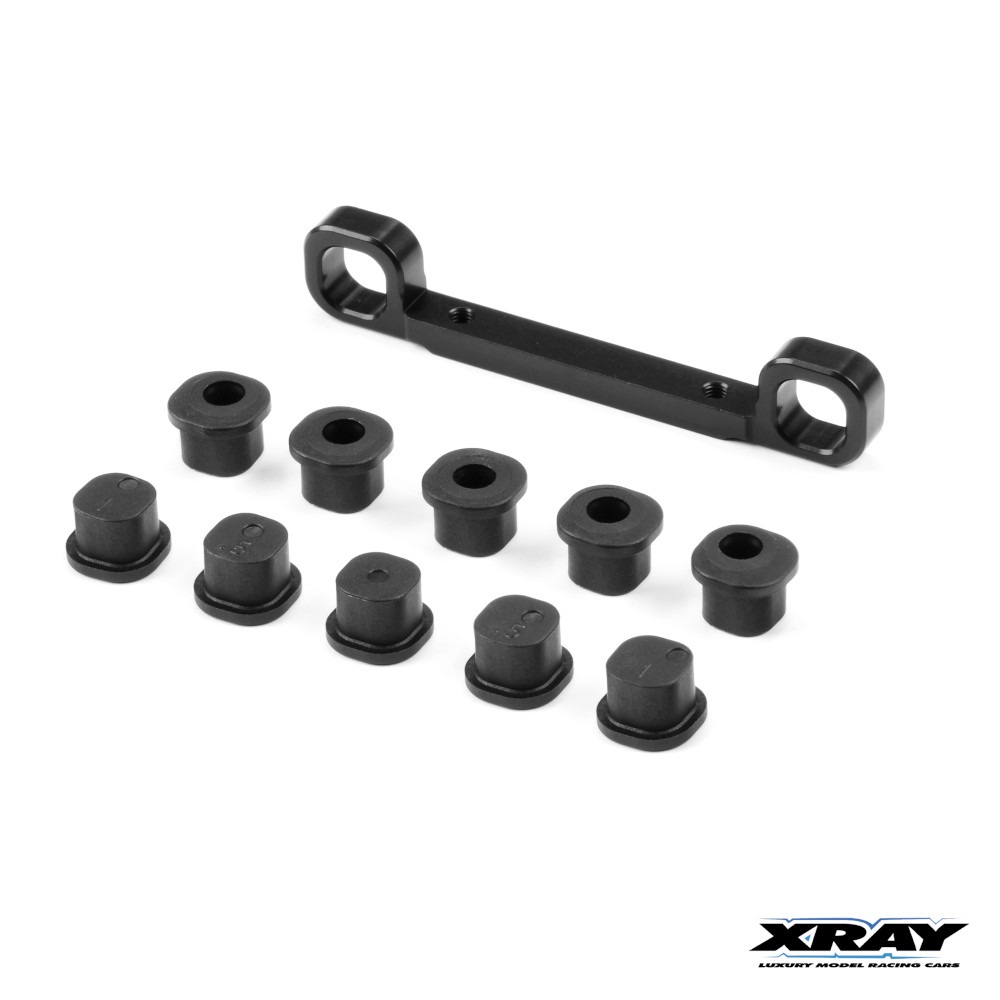 Xray Suspension Arm Holder Front Upper Alu XB8 #352334 1 Xray Suspension Arm Holder Front Upper Alu XB8 #352334