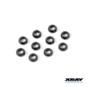Xray Washer 3x6x2.0mm Conical Black (10) #362280-K
