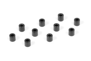 Xray Washer 3x6x6.0mm Alu Black (10) #303128-K