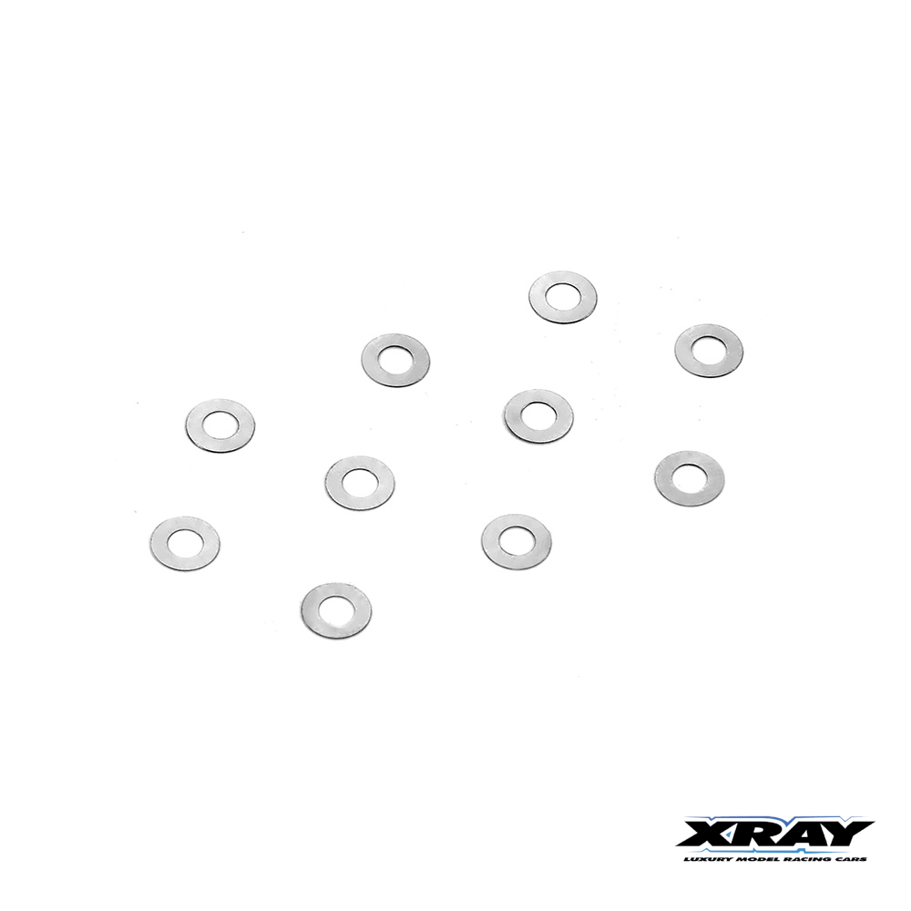 Xray Washer Shim 3x6x0.2mm (10) #962032 1 Xray Washer Shim 3x6x0.2mm (10) #962032