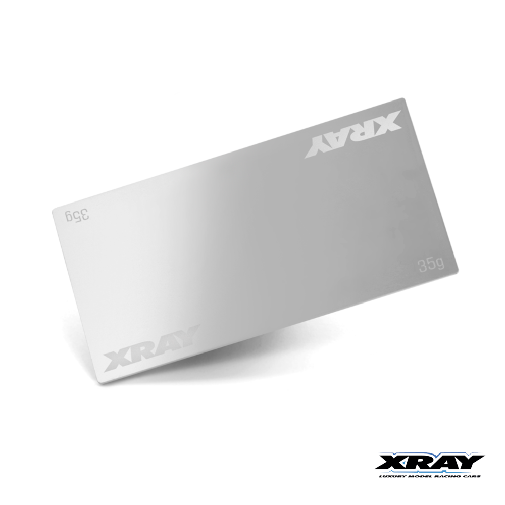 Xray Weight 35g Battery (Steel) #326181 1 Xray Weight 35g Battery (Steel) #326181