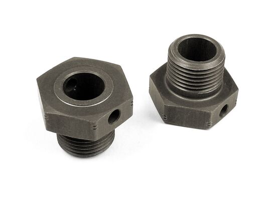 Xray Pyöränakseli Alu Offset +2mm Kovapinnoitettu (2) #355252 1 Xray Wheel Axle Alu Offset +2mm Hard Coated (2) #355252